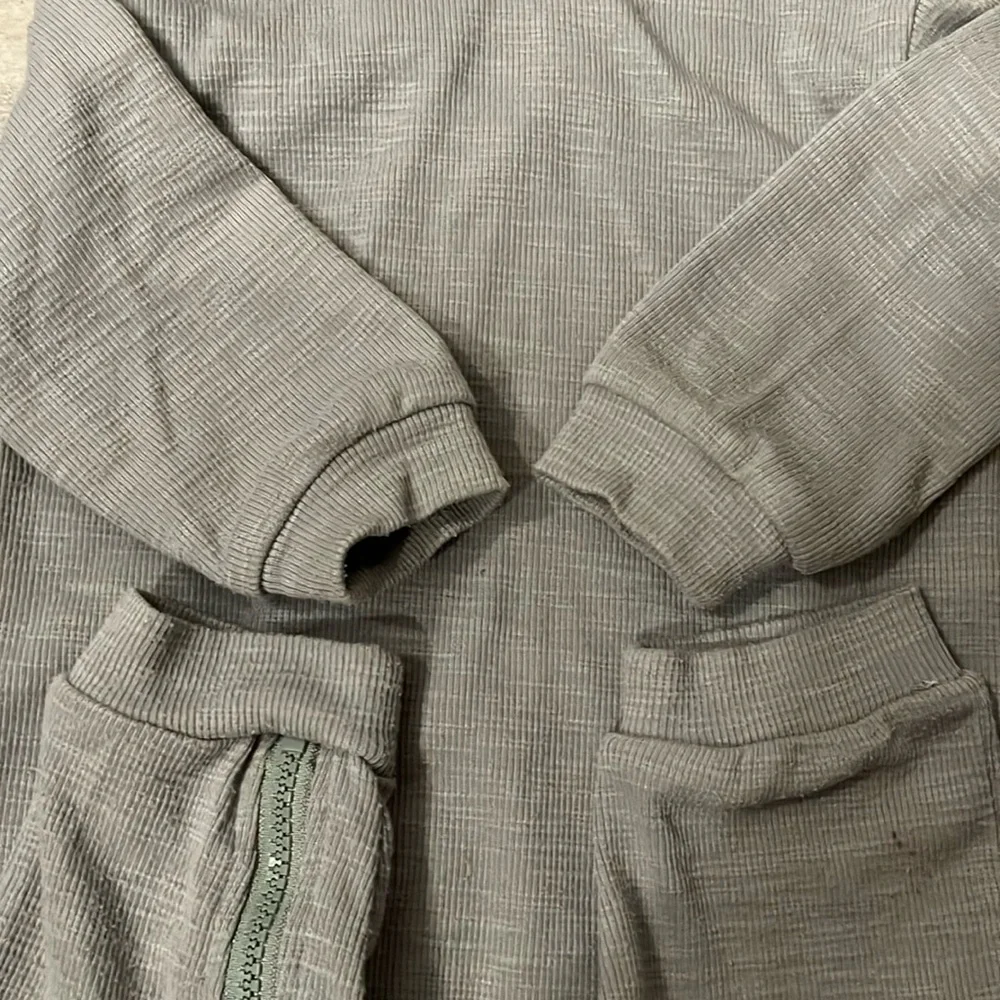 Baby Bunny Ear Zip Coverall Romper